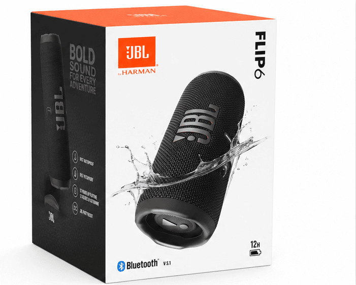 JBL Flip 6 en caja